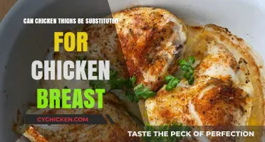 Chicken Thighs vs. Breasts: Perfect Substitute or Culinary Compromise?