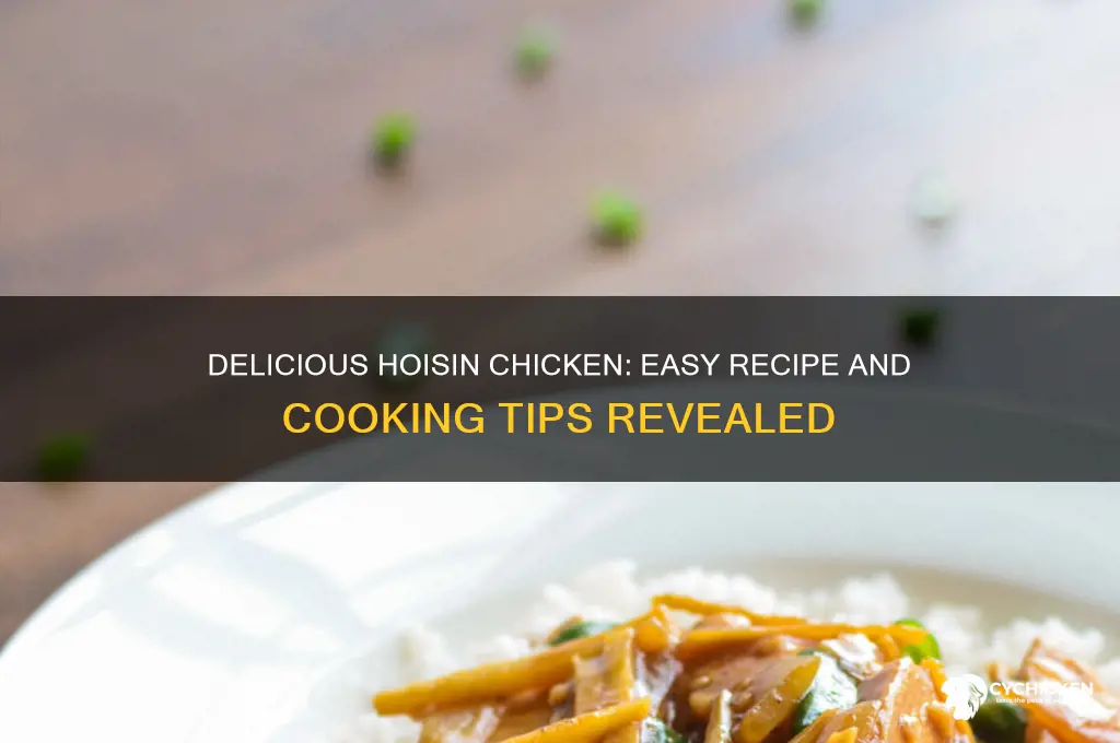 can cook hoisin sauce with chicken