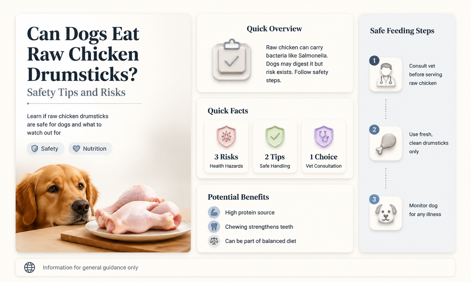 are raw chicken drumsticks ok for dogs