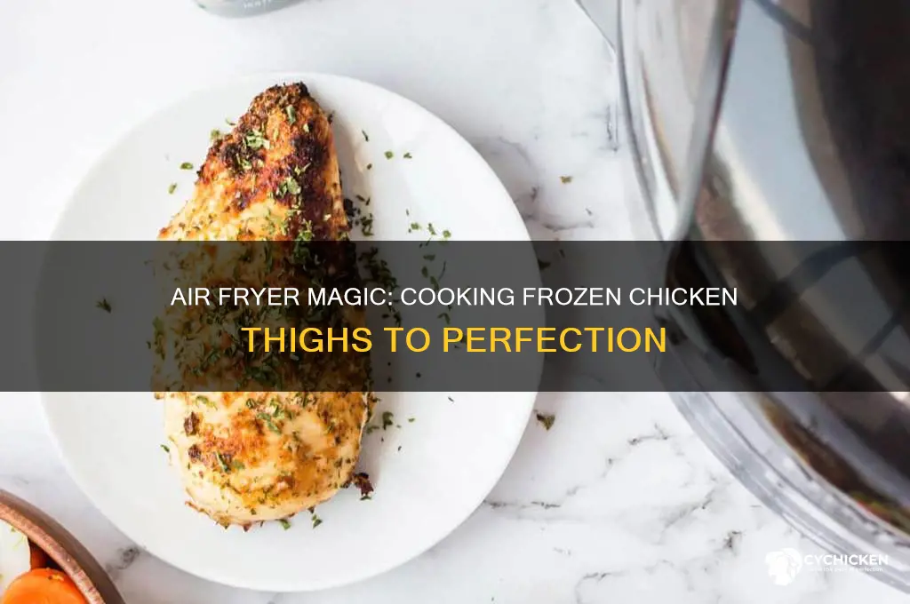 can frozen chicken thighs be cooked in air fryer