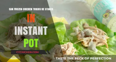 Instant Pot Chicken Thighs: Can Frozen Thighs Be Stacked?