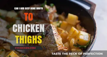 Enhance Chicken Thighs with Beef Bone Broth: A Flavorful Twist