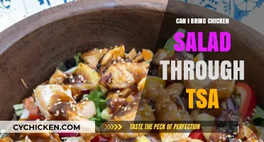 TSA Regulations: Can You Bring Chicken Salad on Board?