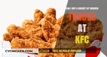 Can You Buy a Bucket of Chicken Tenders at KFC?
