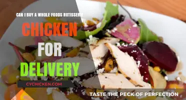 Whole Foods Rotisserie Chicken Delivery: Is It Possible?