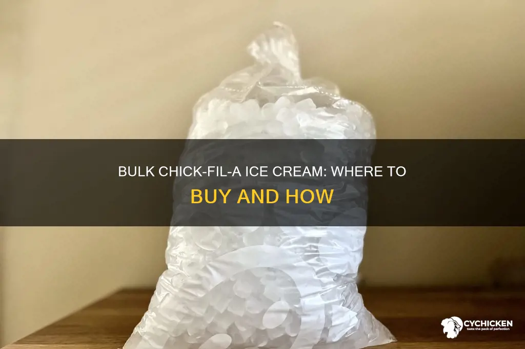 can i buy chick fil a ice cream in bulk