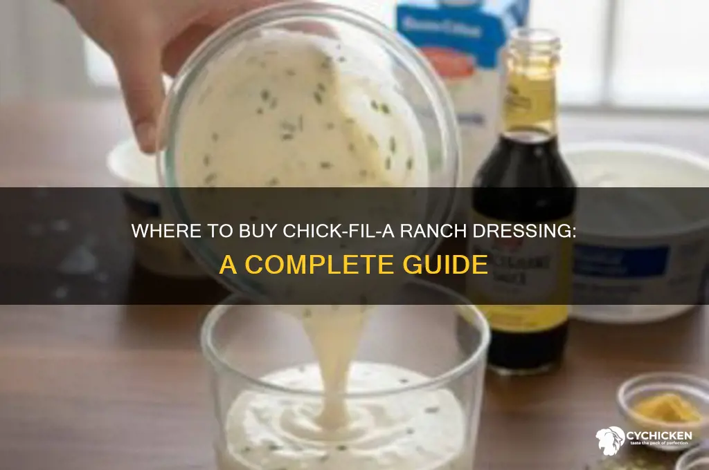 can i buy chick fil a ranch