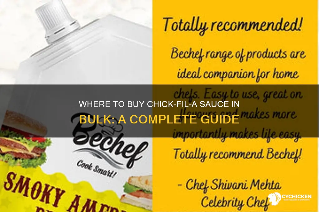 can i buy chick fil a sauce in bulk