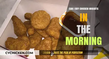 Morning Chicken Nugget Cravings: Where and When to Buy Them
