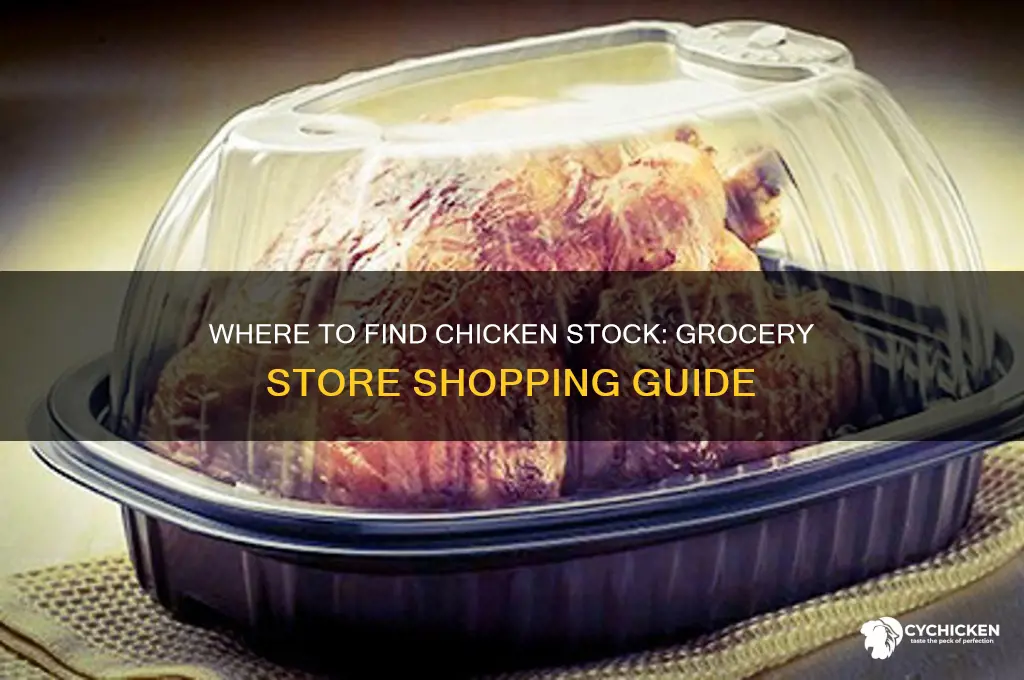 can i buy chicken stock at the grocery store