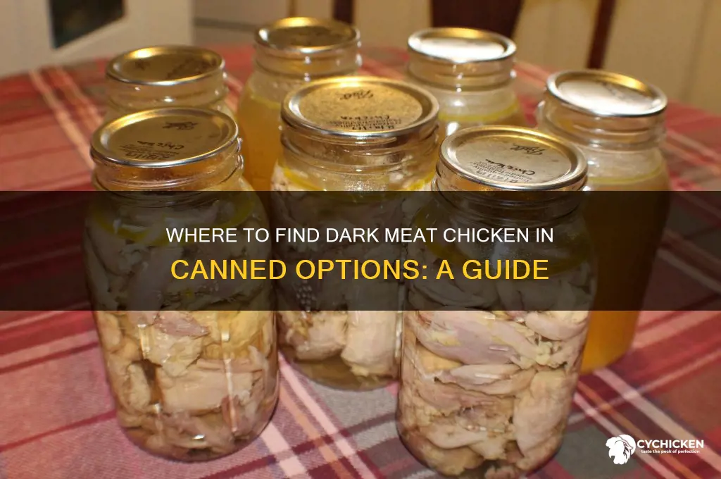 can i buy dark meat chicken canned