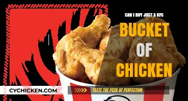 Can You Purchase a KFC Bucket of Chicken Alone?