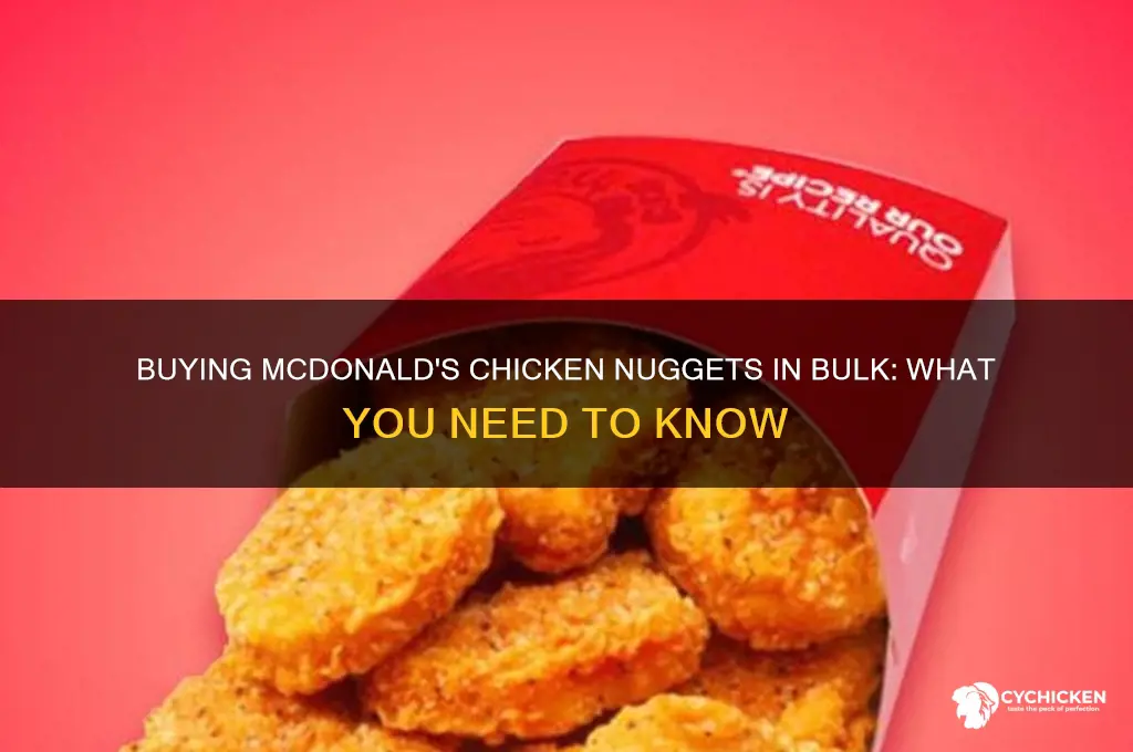 can i buy mcdonald