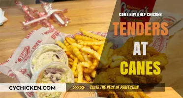 Can You Order Just Chicken Tenders at Canes? Find Out!