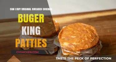 Where to Buy Authentic Burger King Breaded Chicken Patties Online