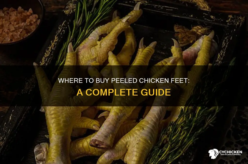 can i buy peeled chicken feet