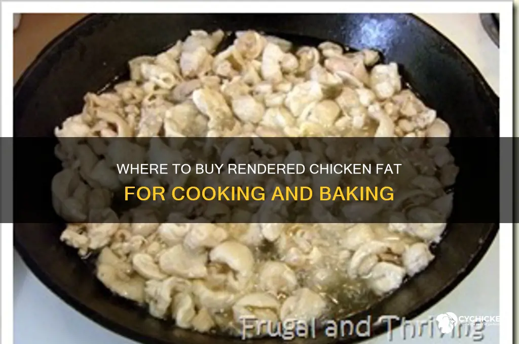 can i buy rendered chicken fat