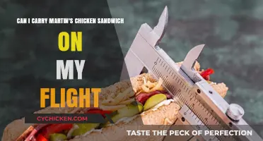 Flying with Martin's Chicken Sandwich: TSA Rules and Tips