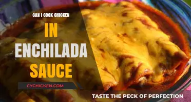 Cooking Chicken in Enchilada Sauce: Tips, Tricks, and Recipe Ideas