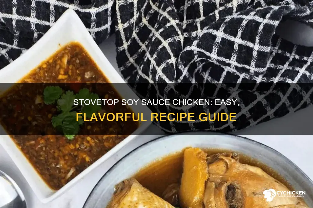 can i cook chicken stovetop w soy sauce