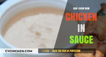 Cooking Raw Chicken in Sauce: Safe Methods and Tips