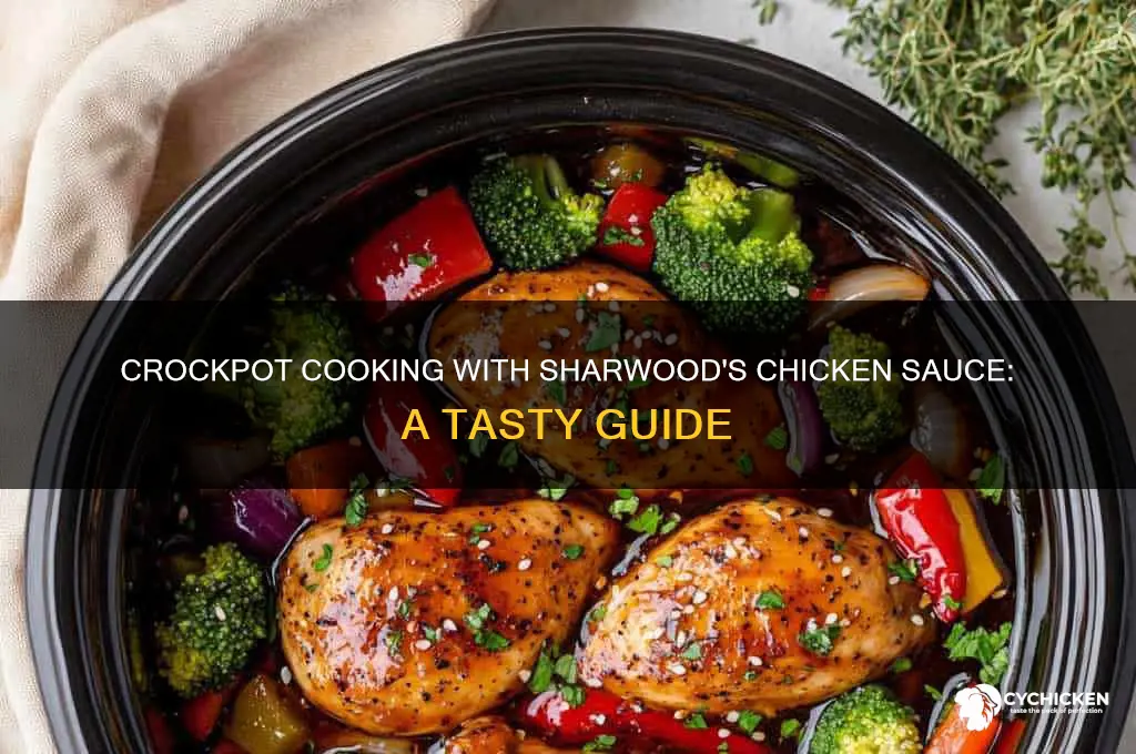 can i cook sharwood chicken sauce in the crockpot