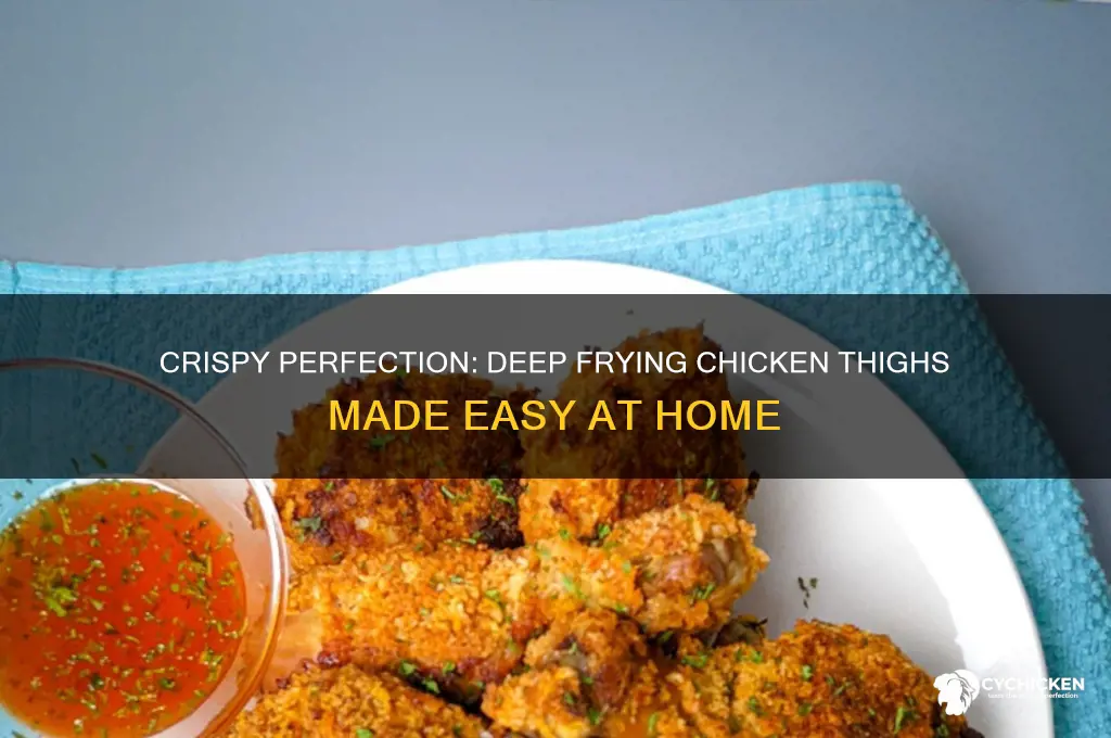 can i deep fry chicken thighs