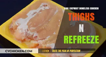 Defrosting and Refreezing Boneless Chicken Thighs: Safe Practices Explained