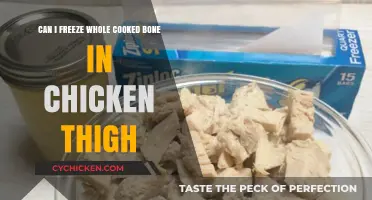 Freezing Cooked Bone-In Chicken Thighs: Tips for Safe Storage