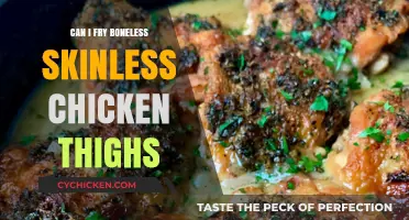 Crispy Perfection: Frying Boneless Skinless Chicken Thighs Made Easy