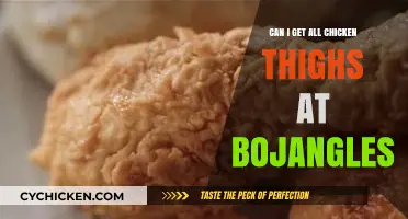 Can You Order All Chicken Thighs at Bojangles? Here's How