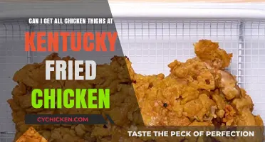 Can You Order Only Chicken Thighs at KFC?