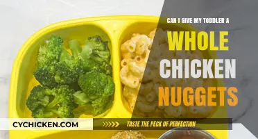 Whole Chicken Nuggets for Toddlers: Safe or Risky Choice?