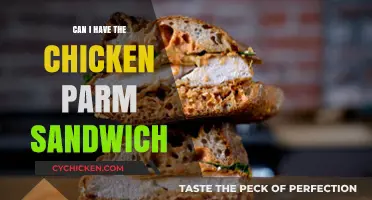 Can I Have the Chicken Parm Sandwich? A Delicious Dilemma