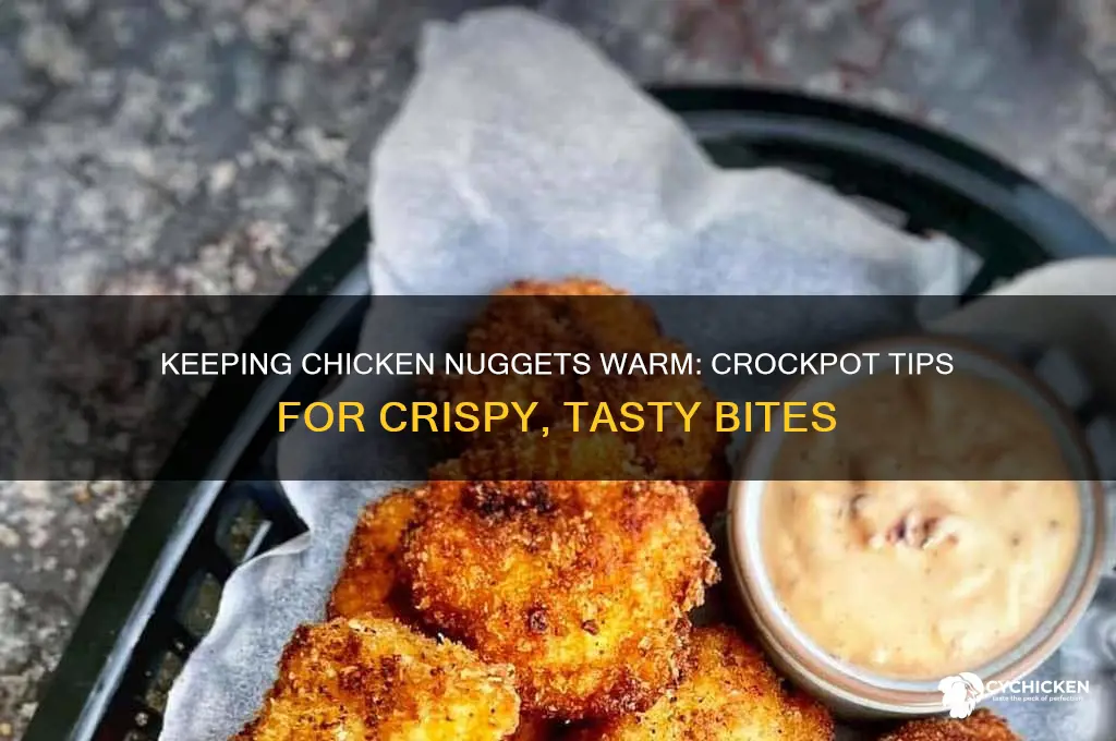 can i keep chicken nuggets warm in a crockpot