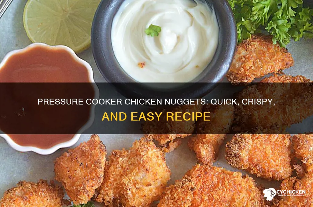 can i make chicken nuggets in pressure cooker