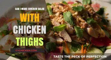 Delicious Chicken Thighs in Chicken Salad: A Tasty Twist