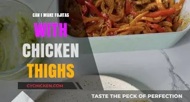 Delicious Chicken Thigh Fajitas: A Flavorful Twist on a Classic Dish