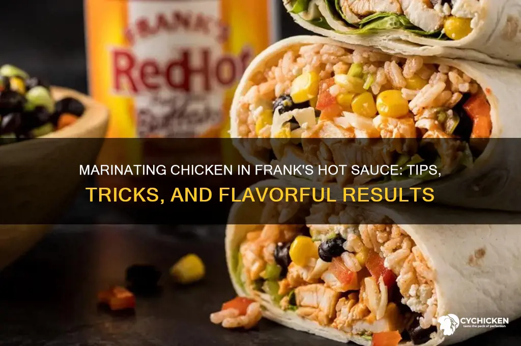 can i marinate chicken in franks hot sauce