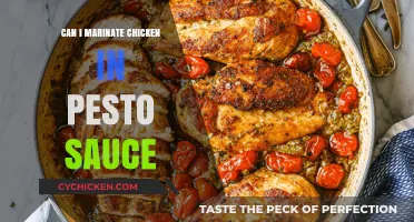 Marinating Chicken in Pesto Sauce: Tips, Tricks, and Delicious Results