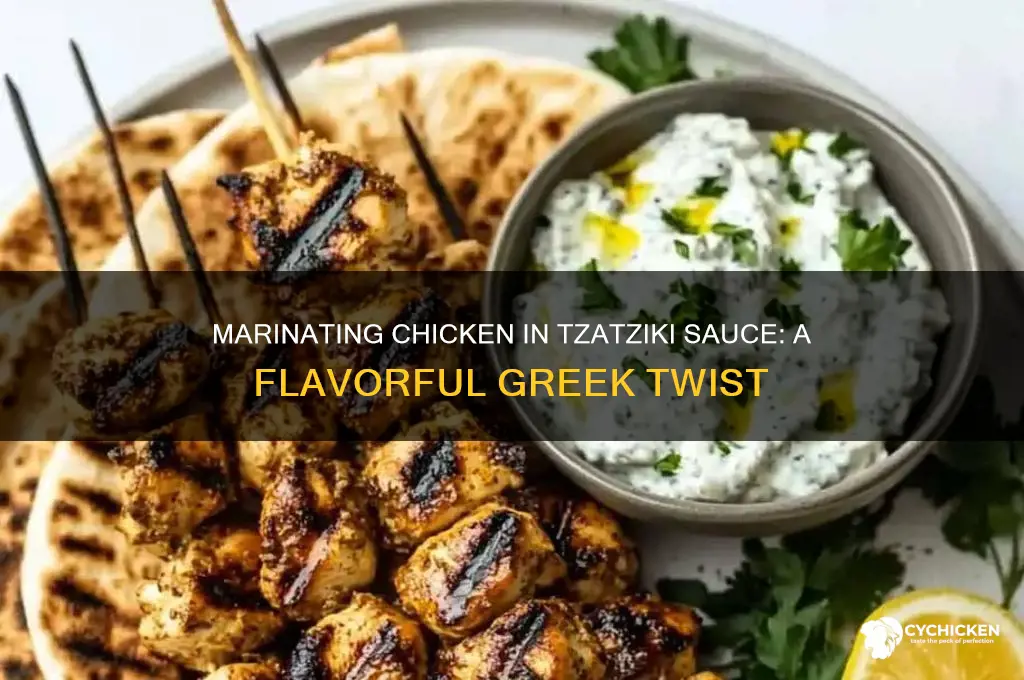 can i marinate chicken in tzatziki sauce