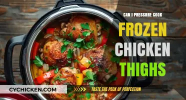 Pressure Cooking Frozen Chicken Thighs: Tips, Safety, and Perfect Results
