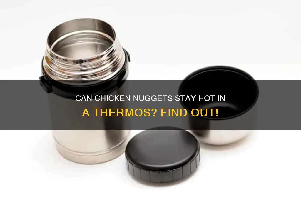 can i put chicken nuggets in a thermos