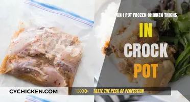 Frozen Chicken Thighs in Crock Pot: Safe and Easy Cooking Tips