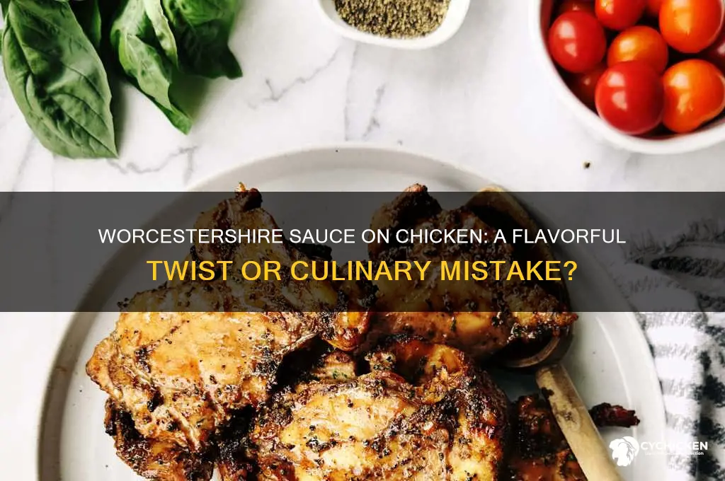 can i put worcestershire sauce on chicken