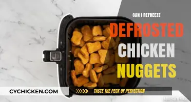 Refreezing Defrosted Chicken Nuggets: Safe Practices and Tips to Follow