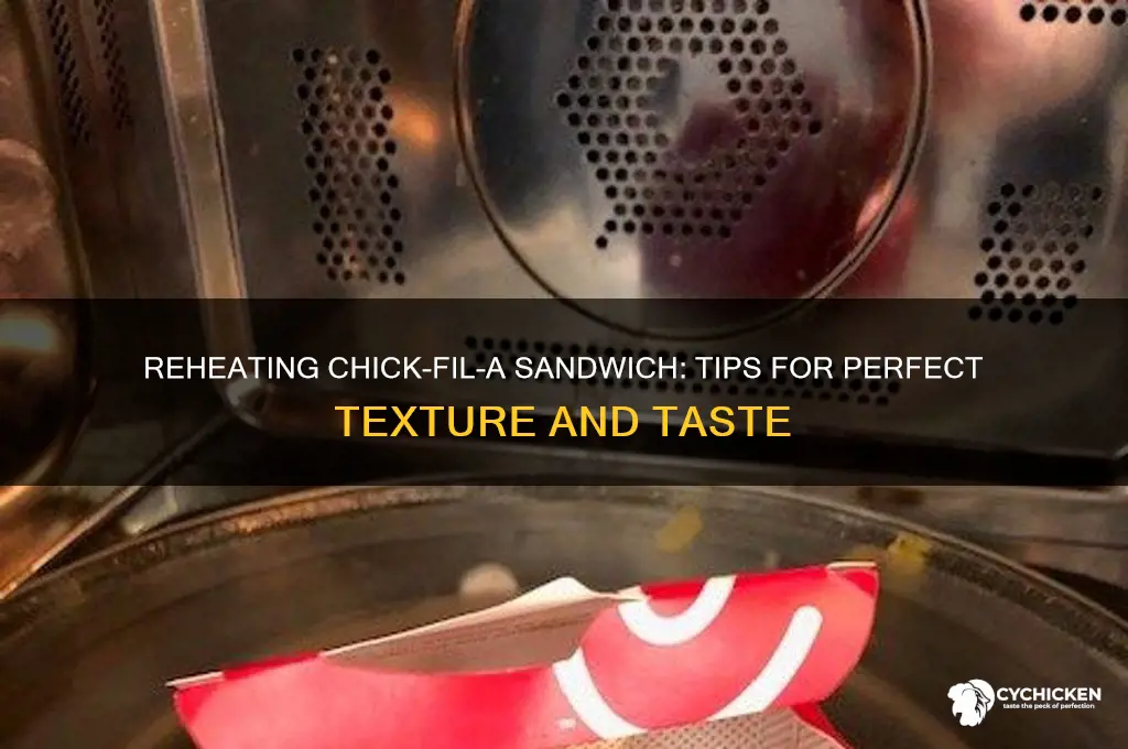 can i reheat a chick fil a sandwich