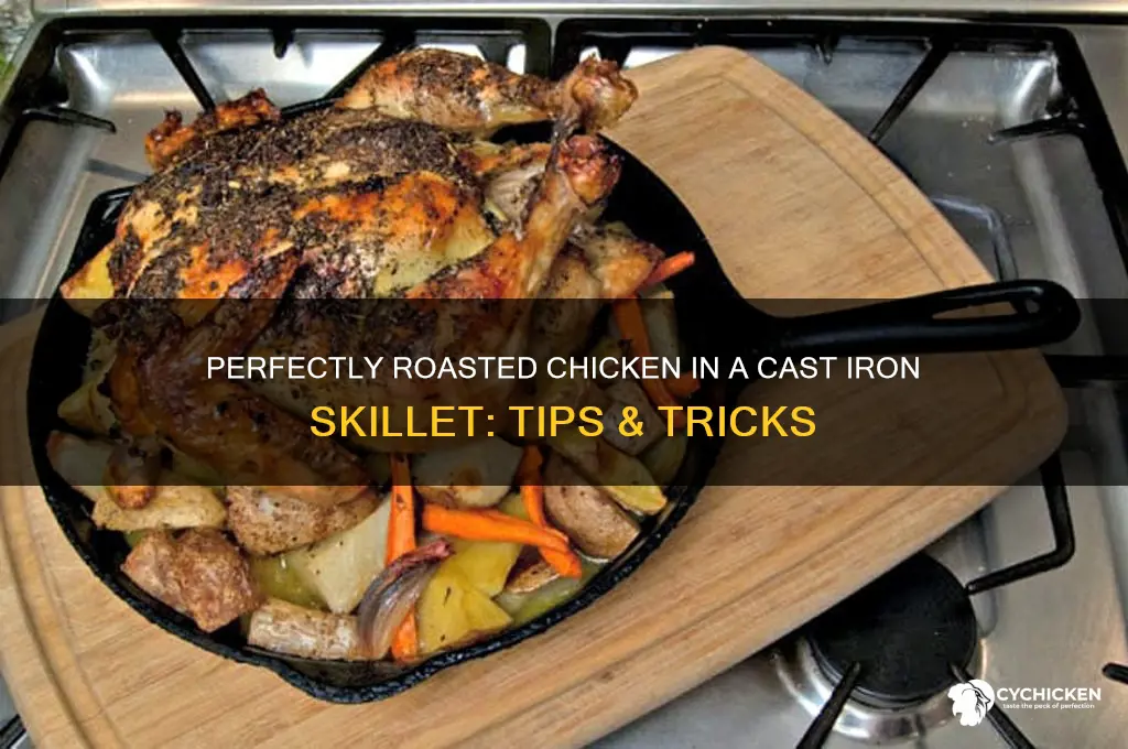 can i roast a chicken incast iron skillet