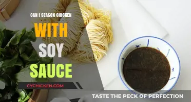 Soy Sauce Seasoning: Enhancing Chicken Flavor with Umami Magic