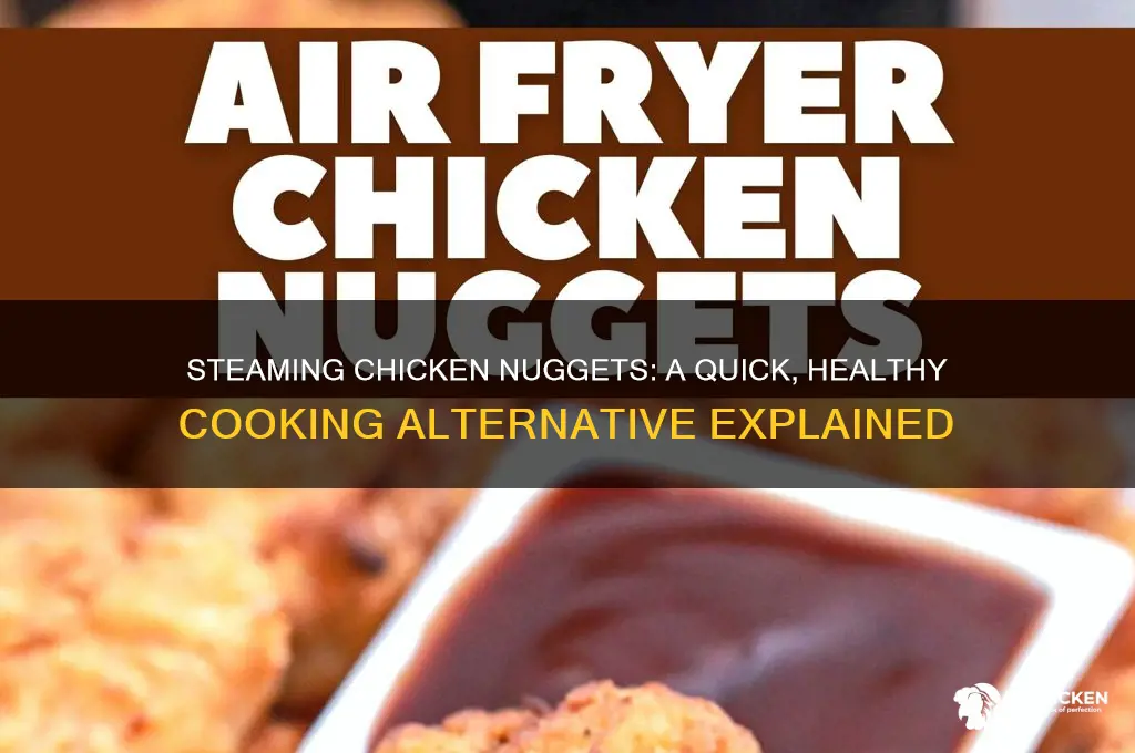 can i steam chicken nuggets